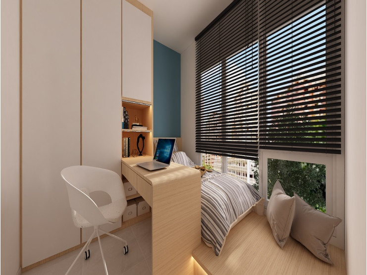 Modern Contemporary D.1 - Common Bedroom