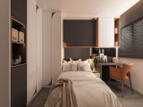 Contemporary D.1 - Master Bedroom Floor Tiles